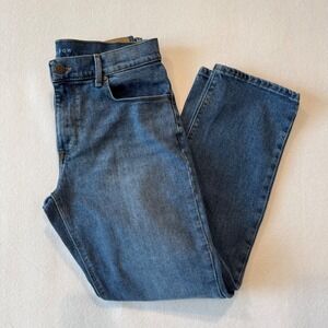 Mott & Bow Mens Straight Leg Jeans 32x30 Medium Wash Blue Denim Stretch